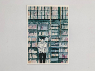 Подписные издания Открытка Тихий ход "Книжный" Подписные издания ПИ-1176682