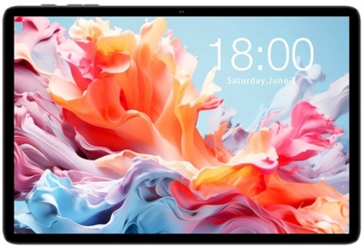Teclast Планшет 10.1'' TECLAST 1998137 A523 (1.8) 8C RAM4Gb ROM128Gb IPS 1280x800 Android 14 серый 5Mpix 2Mpix BT WiFi Touch microSD 256Gb 6000mAh 10hr P30T 1998137
