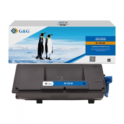 G&G Тонер-картридж G&G для Kyocera P3045dn/P3050dn/P3055dn/P3060dn/P3145dn/P3150dn/P3155dn/P3260dn/M3145dn/M3645dn/M3860idn/M3860idnf 12500 стр GG-TK3160 