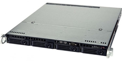 Ablecom Корпус серверный Ablecom 1U rackmount chassis with 400W PSU CS-R11-19P-R400 