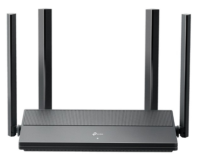 TP-LINK Роутер TP-LINK двухдиапазонный Wi-Fi 6 AX1500, до 300 Мбит/с на 2,4 ГГц + до 1201 Мбит/с на 5 ГГц EX141 