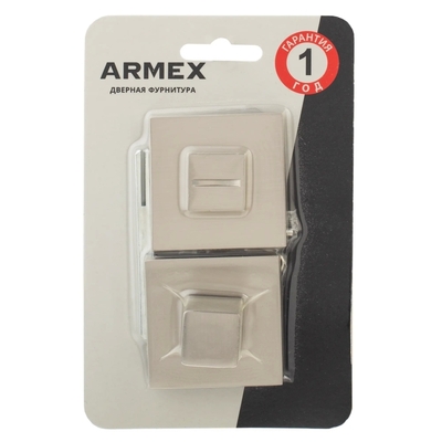 ARMEX Фиксатор Armex WC-3016, ЦАМ, цвет никель матовый ФИКСАТОР WC-3016 МАТ НИКЕЛЬ