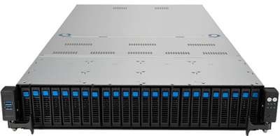 ASUS Серверная платформа 2U ASUS 90SF02E1-M00720 (2*SP5, 24*DDR5 (4800), 24*2.5" HS, 2*M.2, 9*PCIE, 2600W 1+1 Redundant, VGA, 4*USB 3.2) RS720A-E12-RS24 90SF02E1-M00720