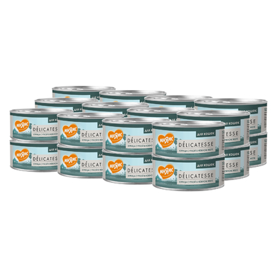МНЯМС Мнямс консервы для кошек (кусочки в желе) (Курица и утка, 70 г. упаковка 24 шт) 