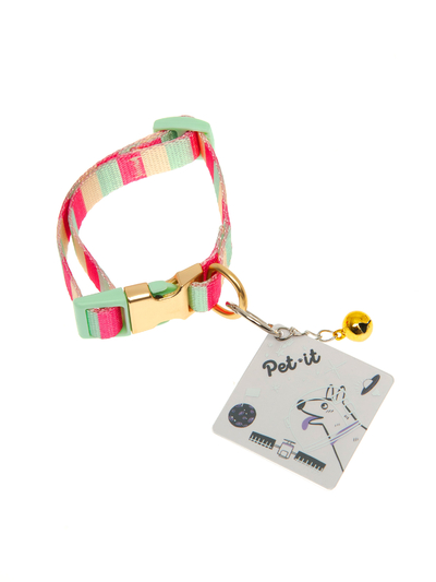 Pet-it Pet-it ошейник для собак Mix (M, Разноцветный) 