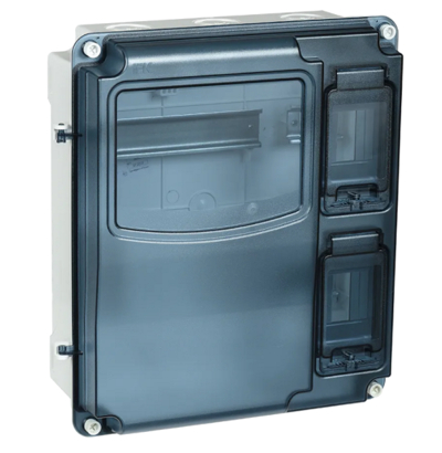 Iek Корпус IEK ЩУРн-П 3/12 Krepta 5 IP66 PC пластик. MSP3-N-12-55 