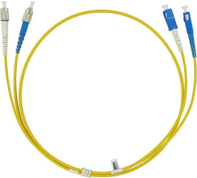 TopLAN Патч-корд волоконно-оптический TopLAN дуплексный, FC/APC-ST/UPC, SM, 1.5 м LSZH DPC-TOP-652-FC/A-ST/U-1.5 