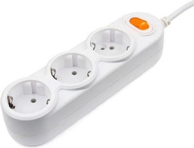 Power Cube Сетевой фильтр Power Cube 3р с/з выкл., 3500 Вт, 16 А, 3 м 3*1,5 PC-1-3М 