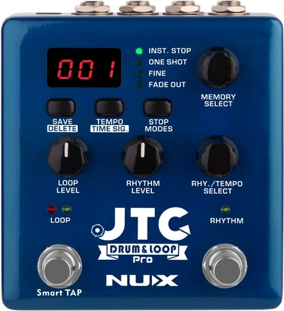 Nux Процессоры эффектов и педали для гитары Nux NDL-5 JTC Drum&Loop Pro 