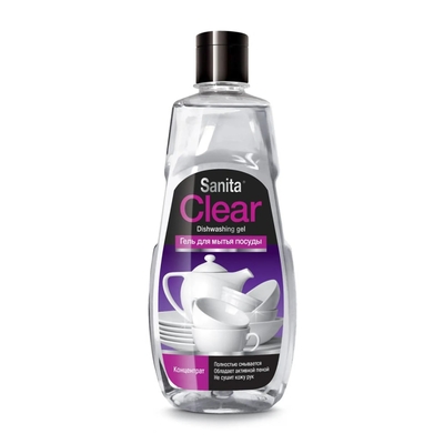 Sanita Средство для мытья посуды Sanita CLEAR, 510 г