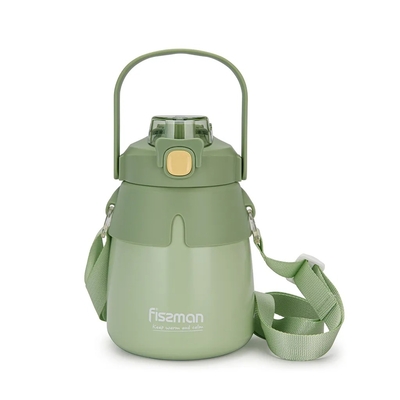 Fissman 9863 FISSMAN Термос 800мл, цвет Зеленый (нерж.сталь) F.9863 