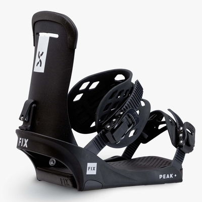 FIX Крепления для сноуборда мужские FIX Peak+ Black 2024 