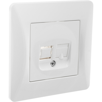 Gusi Electric Розетка СП компьютер UGRA RJ45 белый Gusi Electric 