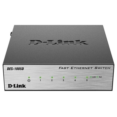 D-Link Коммутатор D-Link DES-1005D/O2B 