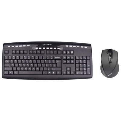 A4Tech Клавиатура + мышь A4tech 9200F USB BLACK 9200F-U-BK