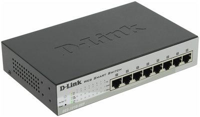D-Link Коммутатор сетевой D-Link DES-1210-08P/C 