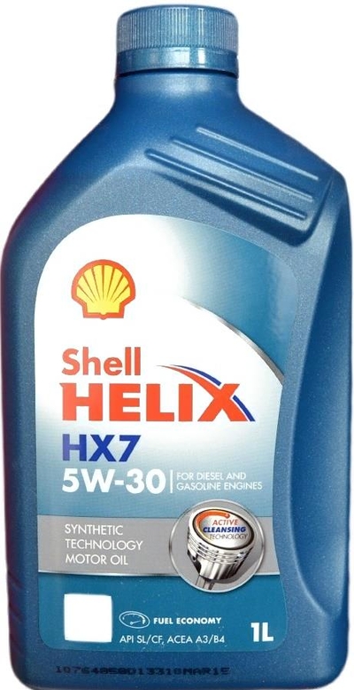 Shell Моторное масло Shell Helix HX7 5W30 (1л) 