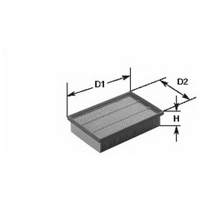Clean Filters Воздушный фильтр Clean Filters MA1122 