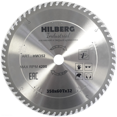 Hilberg Пильный диск Hilberg HW352 