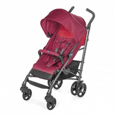 Chicco Детская прогулочная коляска Chicco Lite Way 3 Top (red berry) 