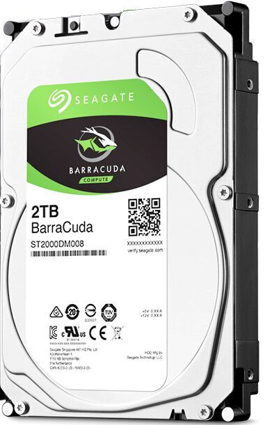 Seagate Жесткий диск Seagate BarraCuda 2TB (ST2000DM008) 