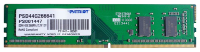 Patriot Оперативная память DDR4 Patriot PSD44G266641 