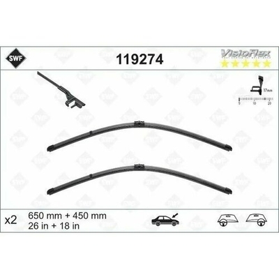 SWF Щетки стеклоочистителя SWF 119274 