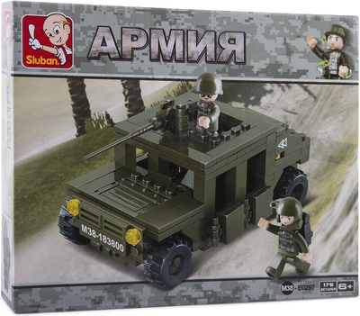 Sluban Конструктор Sluban Армия. Военный Хаммер / M38-B0297 