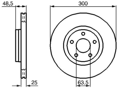 AP Тормозной диск AP F1012V 