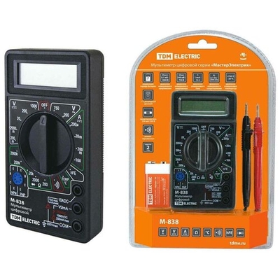 Tdm Мультиметр цифровой TDM SQ1005-0003