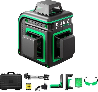 ADA Instruments Лазерный нивелир ADA Instruments Cube 3-360 Green Ultimate Edition / A00569 
