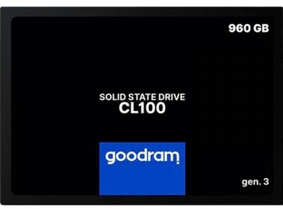 GoodRam SSD диск Goodram CL100 Gen. 3 960GB (SSDPR-CL100-960-G3) 
