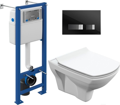 Cersanit Инсталляция для унитаза Cersanit Vector S-IN-MZ-VECTOR + P-BU-MOV/Blg/Gl 