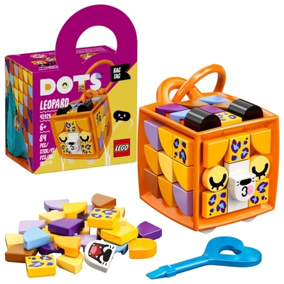LEGO Набор для создания украшений Lego Dots Брелок Леопард / 41929 