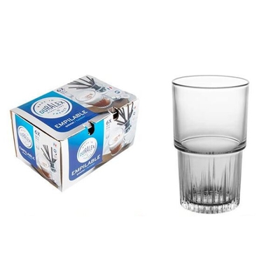 DURALEX Набор стаканов Duralex Empilable Clear 1063AB06C0111 