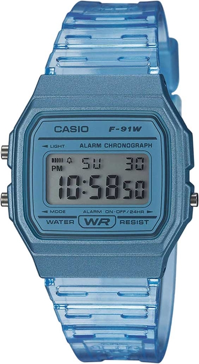 Casio Часы наручные унисекс Casio F-91WS-2EF