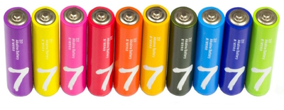 ZMi Батарейка ZMI AAA Rainbow Zi5 (24 шт), 1,5В ZMKAA724CNCM