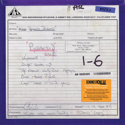 BMG Рок BMG Alan Parsons Project, The - Pyramid Work In Progress (RSD2024, Orange Vinyl LP) 