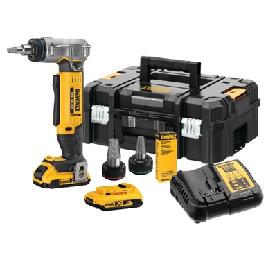 DeWalt Расширитель для труб DeWALT DCE400D2, с 2 АКБ 2 Ач и ЗУ, в кейсе DCE400D2-QW 