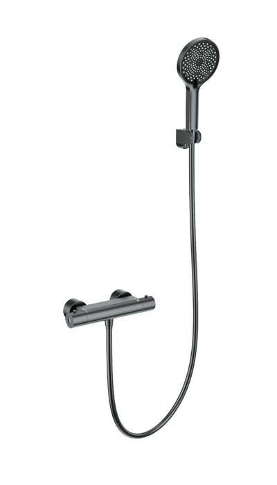 Wonzon & Woghand Термостат для душа Wonzon & Woghand темный графит WW-B2003-A-BGG 