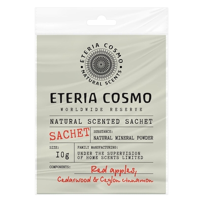 Eteria Cosmo Саше ароматическое Eteria Cosmo Яблочный пирог корица и кедр 10г ETC0311