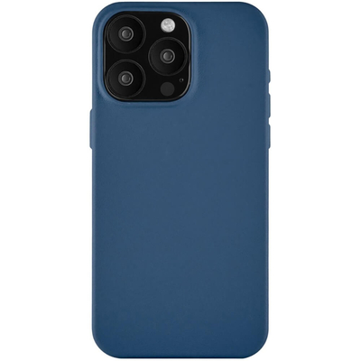 uBear Чехол uBear Capital Leather Case для iPhone 15 Pro Max MagSafe тёмно-синий CS308DB67PCP-I23M 
