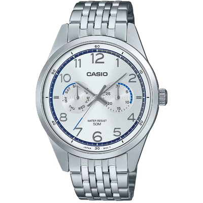 Casio Японские наручные мужские часы Casio . Коллекция Analog MTP-E340D-7A 