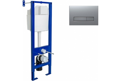 Berges Инсталляция с кнопкой Berges Atom Line 40344 кнопка хром 40344