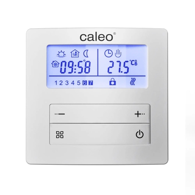 Caleo Терморегулятор для теплого пола Caleo C950 электронный программируемый цвет белый 