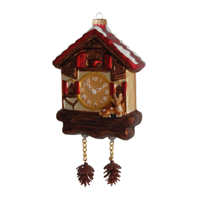 Krebs Игрушка елочная Krebs int часики 