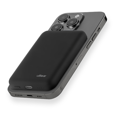 uBear Внешний аккумулятор uBear Flow MagSafe, 5000mAh черный PB10BL5000-PDM