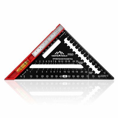 vertextools Угольник многофункциональный 7в1 Vertextools 3046-1, 180 мм 3046-1