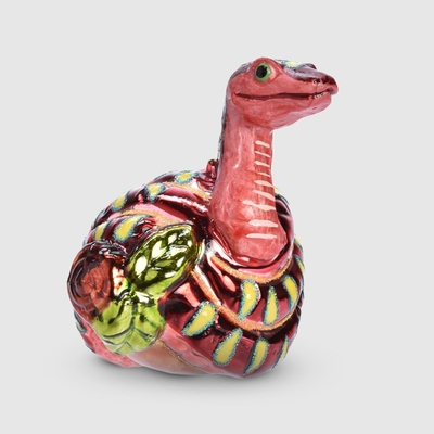 Krebs Игрушка ёлочная Krebs int змея 9 см 