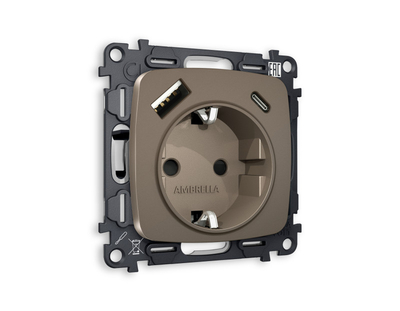 AMBRELLA VOLT Розетка Ambrella Volt MO640010 